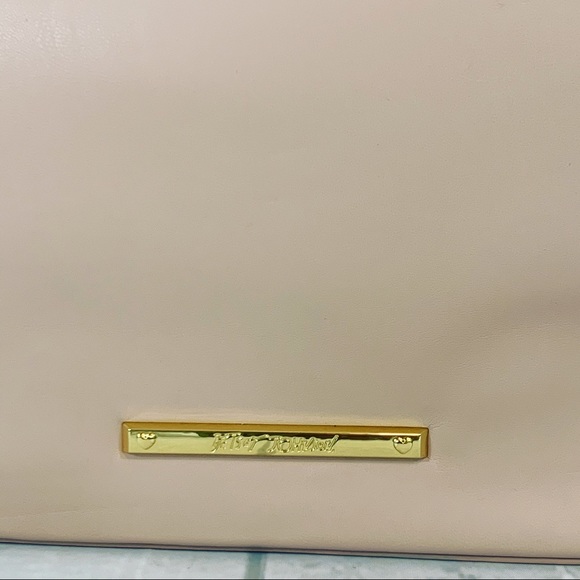 Betsey Johnson Xomya Pink Quilted Blush Tote New - Picture 6 of 15